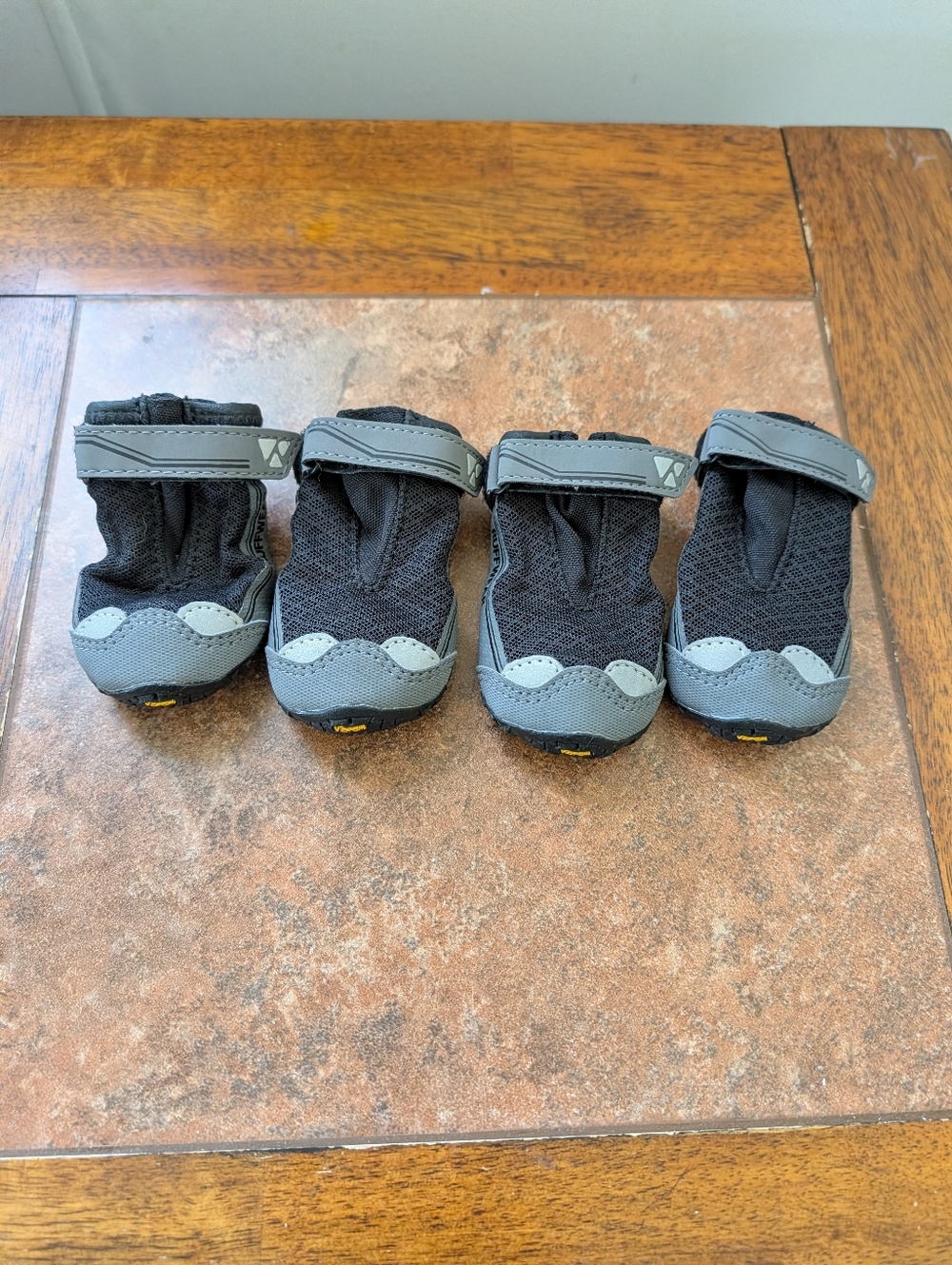 Ruffwear Grip Trex Dog Boots Pair 2 inch 51mm Obsidian Black Vibram Sole
